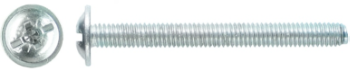 Pan Head Screws with Collar / D[mm]: M6; L[mm]: 25