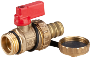 Drain Ball Valve: 1/2" / D[inch]: 1/2