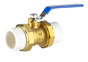 Double-union Brass Ball Valve