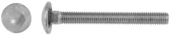 Round Head Bolt / D[mm]: M10; L[mm]: 80/30