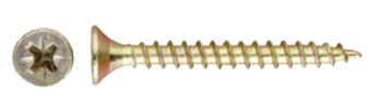 Wood Cross Recessed Screw / D[mm]: 5; L[mm]: 120/70