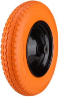 Wheelbarrow PU Wheel / M: 3.25-8; Lb[mm]: 103