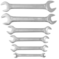 Double Open End Spanner 6 Pcs