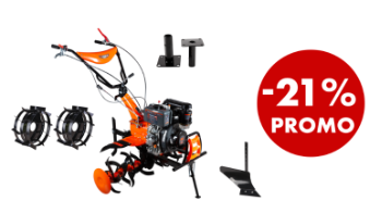 Garden Tiller and Accessories Package.