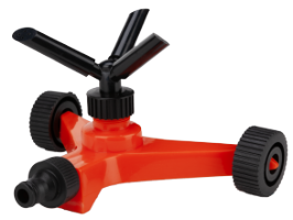 Three Arms Sprinkler with Wheels