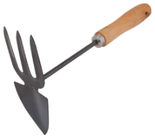 Hoe and Harrow Garden Tool