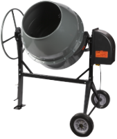 Concrete Mixer with Polyamide Crown