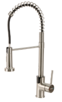 Kitchen Faucet with Pull-Out Shower and Digital Display DEPO1