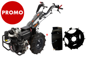 Diesel Kama Tiller MTD370 10CP with Wheels Evotools PLUS