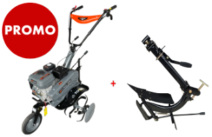 Tiller Package T704 with Double Plow Evotools PLUS