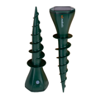 Solar Rodent and Snake Repeller with Vibration and Ultrasound EvoTools®