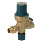Water Pressure Reducer 1/2 and Manometer Connection with Fine Adjustment